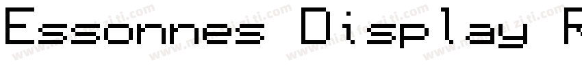 Essonnes Display Reg字体转换